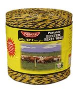 Baygard 027201227 122 1312&#39; WIREYEL/BL Fencing Wire, Yellow/Black - $1,066.01 MXN
