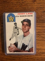 Jerry Lane 45 1954 Topps  (Sale Is For Card In Title) (0405) - $8.00