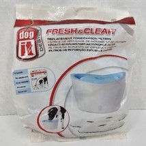 DogIt Dog Fresh &amp; Clear Drinking Fountain Foam / Carbon Filter - 3pk - 91401 - £15.56 GBP