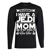 CRAZY TSHIRTS Mommy Superhero Long Seleeves Mothers Day Gift Shirt I Have A Jedi - £14.23 GBP