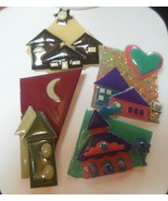 4 Vintage House Pins By LUCINDA - £34.65 GBP