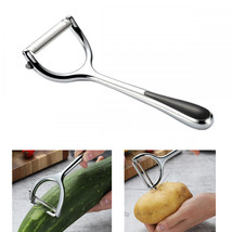 Stainless Steel Sharp Peeler Ergonomic Non-Slip Handle Fruit Peeler Kitc... - £12.57 GBP