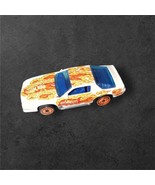 Vintage 80s 90s hot wheels Mattel race car with flames Hot Rod Racer - $565.28 MXN