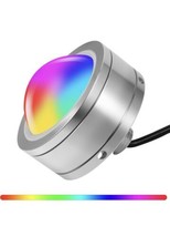 12v -RGB SUPER BRIGHT LED BOAT DRAIN PLUG LIGHT UNDERWATER 1/2 PLUG NEW!! - £55.18 GBP