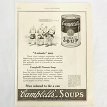 Vintage 1921 Campbell&#39;s Tomato Soup Print Ad Campbell Kids 13&quot; x 9 3/4&quot; - $6.62