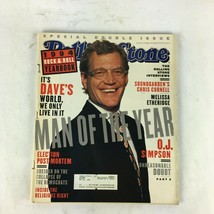December 1993 Rolling Stone Magazine Man of the Year O.J Simpson Dave&#39;s - £9.56 GBP
