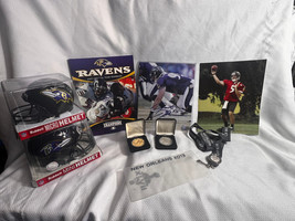 NFL Baltimore Ravens Mixed Lot Challenge Coins RIddell Helmets Program L... - $89.95