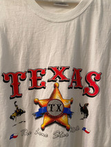 T-SHIRT Unisex: "Texas Tx" The Lone Star State Hanes Brand New All Sizes - £11.99 GBP