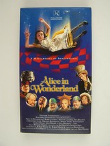 Hallmark Presents Alice In Wonderland VHS - £6.22 GBP