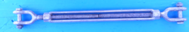 5/8&quot; x 12&quot; Hot Galvanized 1030 Carbon Steel Jaw and Jaw Turnbuckle - $24.99