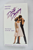 Dirty Dancing VHS VCR Tape Movie Jennifer Grey Patrick Swayze  - £4.60 GBP