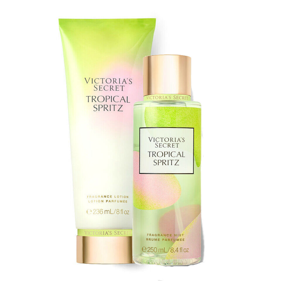 Victoria's Secret Tropical Spritz Fragrance Lotion + Fragrance Mist Set  - $39.95