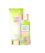 Victoria&#39;s Secret Tropical Spritz Fragrance Lotion + Fragrance Mist Set  - $54.44 CAD
