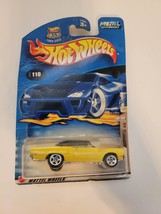 NIB 2002 Hot Wheels Metal Collection #110 Yellow 1970 Plymouth Roadrunner - £10.19 GBP