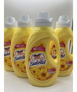 (4) Suavitel Fabric Conditioner Morning Sun 39 Loads Gentle For Baby 46oz ￼ - $15.97