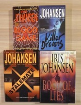 Lot of Iris Johansen Paperback and Hardcover Novels 4 Books Total - $8.56