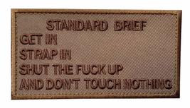 Hook Standard Brief Military Tactical Patch [3.75 X 2.0 -MSB-3] - £4.71 GBP