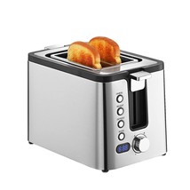 Toaster 2 Slice Stainless Steel Toaster Countdown Timer, Bagel / Defrost... - £52.74 GBP