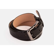 The King Black Leather Belt image 7