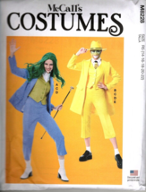 McCalls M8228 Misses Costume The Joker, The Mask Pattern New Size 14 to 22 - £13.27 GBP