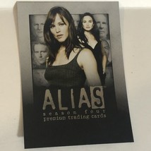 Alias Season 4 Trading Card Jennifer Garner #1 - £1.55 GBP
