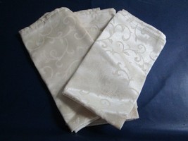 Lenox innocence 3 beige napkins - £23.30 GBP