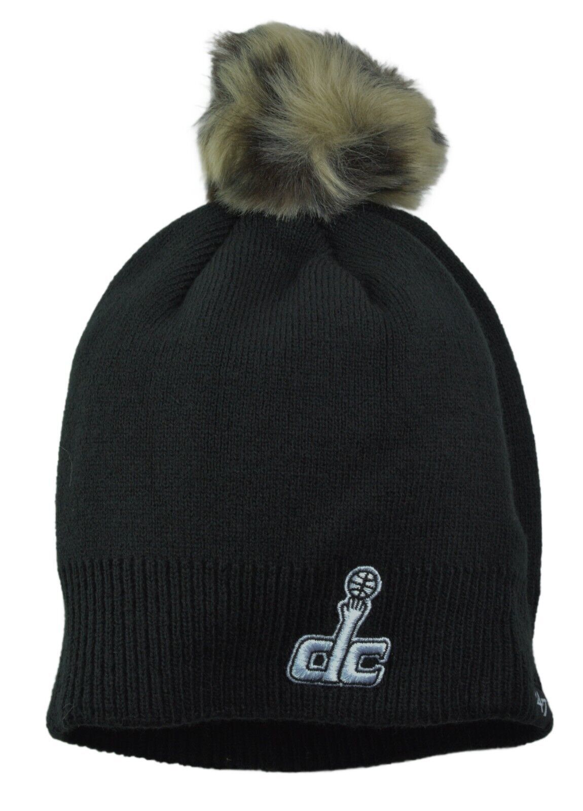 Washington Wizards '47 Serengeti Women's NBA Basketball Fuzzy Pom Winter Hat