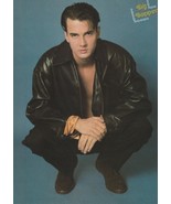 Tommy Page Corin Nemec teen magazine pinup clipping shirtless leather ja... - $7.00