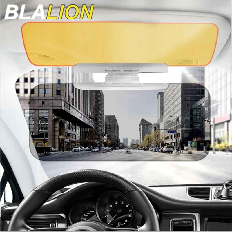 BLALION Car Sun Visor Anti-Dazzle Anti-UV Adjustable Blocker Polarized S... - £9.20 GBP