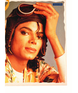 Michael Jackson Poison teen magazine pinup clipping wearing goggles Tige... - £2.75 GBP
