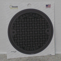 Manhole Cover Circle - 3&quot;  Decal Sticker - €6,51 EUR