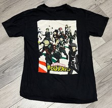 My Hero Academia Full Cast Graphic Print T-Shirt Adult Medium - $9.27