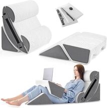 Comfort &amp; Convenience: 6-Piece Orthopedic Bed Wedge Pillow Set for Sleep... - $191.02
