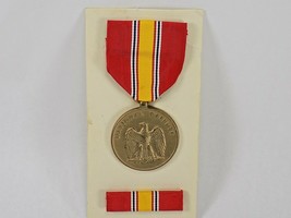 New NOS National Defense Service NDSM Full Size Medal &amp; Ribbon Set  - £8.52 GBP