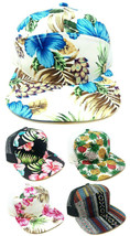 7 PANEL CAMPER SUBLIMATED MESH TRUCKER FLAT BILL ADJUSTABLE SNAPBACK HAT... - $12.30+
