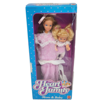 Vintage 1984 Mattel The Heart Family Mom &amp; Baby Doll New In Original Box # 9078 - £59.99 GBP