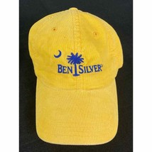 Ben Silver Charleston Yellow Corduroy Hat Classic Vintage Headwear Fashion - £19.78 GBP