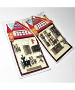 MINI DOLLHOUSE FURNITURE ~ NOS 2 x packs - sealed. Household chairs tabl... - $25.71 CAD