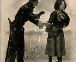 Vtg 1907 Postcard W.G. Macfarlane Cowboy Series - The Tenderfoot  - $8.87