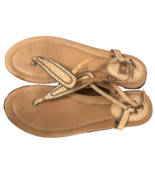 FRYE Women&#39;s Bohemian Dani Metal Beads Flat Sandals Bronze Size 7.5 M - €24,93 EUR