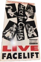 1991 Alice in Chains Live Face lift VHS Live from Seattle Washington Untested - £14.94 GBP