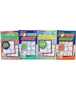 NEW Lot of 4 Penny Press Dell Good Time Stopwatch Sudoku Puzzle Books - £10.75 GBP