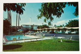 Palmland Motel Old Cars Swimming Pool Fort Myers FL Koppel Postcard c1960s - $9.99