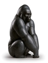 Lladro 01012555 Gorilla Figurine New - $1,000.00