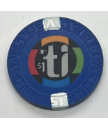 Bally’s Las Vegas Nevada $1 Casino Chip House Mold 1986 - $19.04 CAD