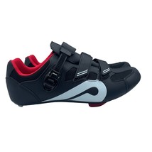 Peloton Cycling Shoes Cleats Black Red Unisex 48 Mens 13.5 - £59.19 GBP