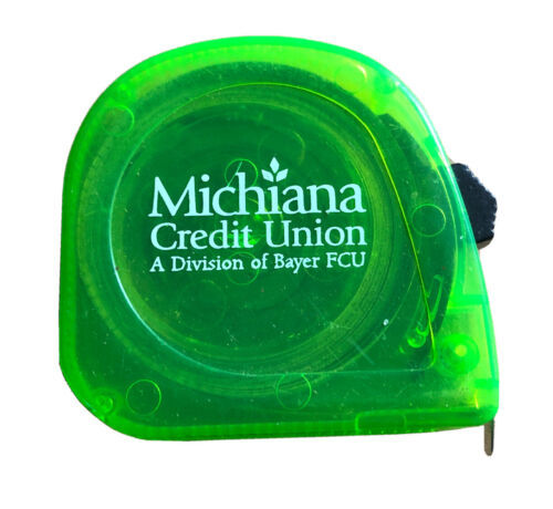Michiana Credit Union “Division Of Bayer FCU” Promo Tape Measure - $4.87