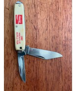 VINTAGE  Coca Cola USA folding knife 1982 WORLDS FAIR WHITE - £10.61 GBP