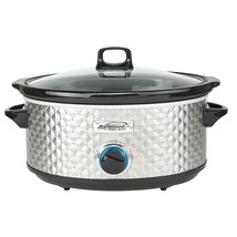 Brentwood Select 7 Quart Slow Cooker in Silver - $126.99