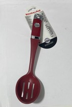 New KitchenAid Professional Empire Red Silicone Slotted Basting Spoon - $20.56